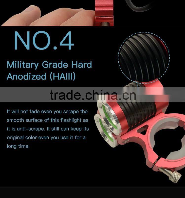 TOP XM-U2 1900lm headlamp Bicycle light led power frontal LED Headlamp for outdoors