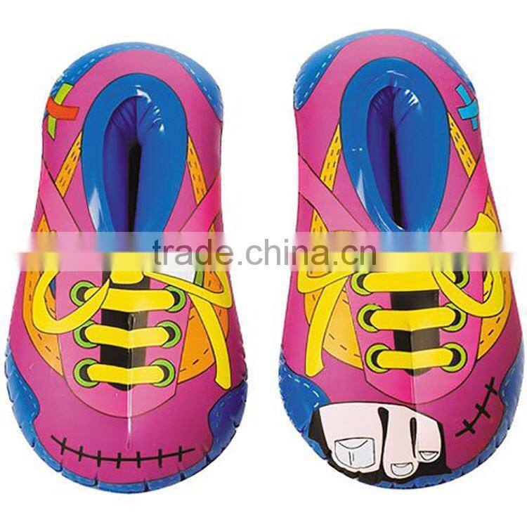 multi-color inflatable flip flop sandal feet,inflatable flip flop shoes