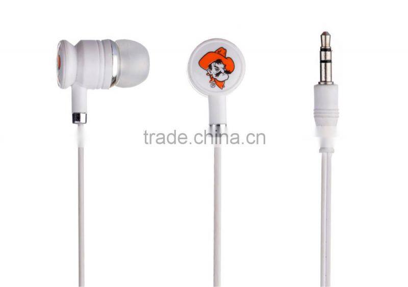 Colorful In-ear Earbud with Square Plastic Box