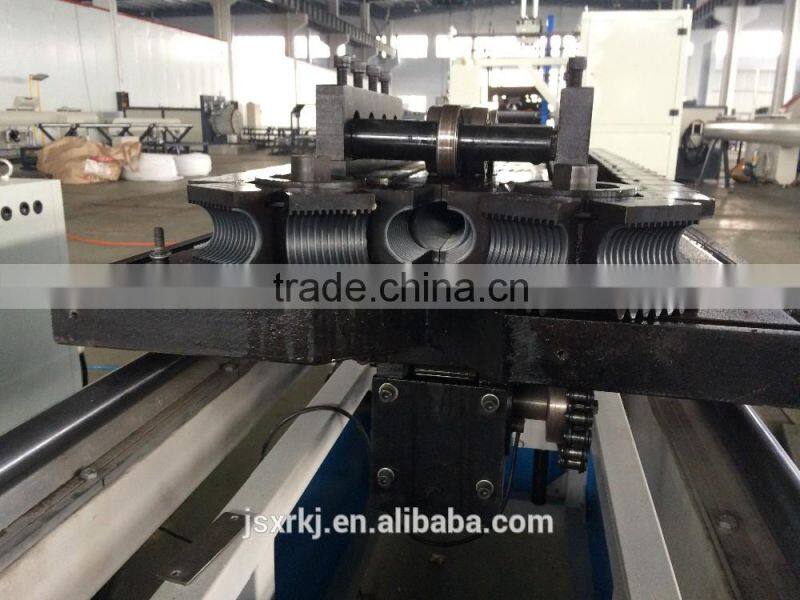 China manufacturer double wall corrugated pipe extrusion line