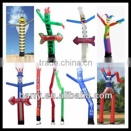 2013CE approved new material large uninhibited manner inflatable dance star