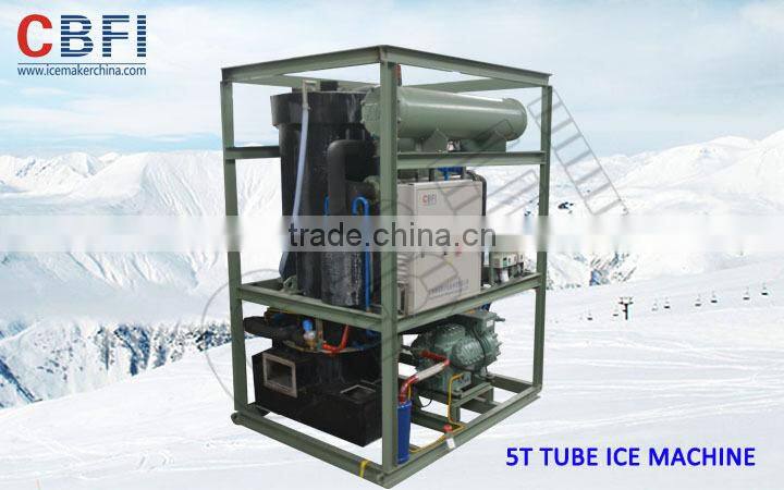 Large scale ice maker 20 ton Tube Ice Machine for South East Asia