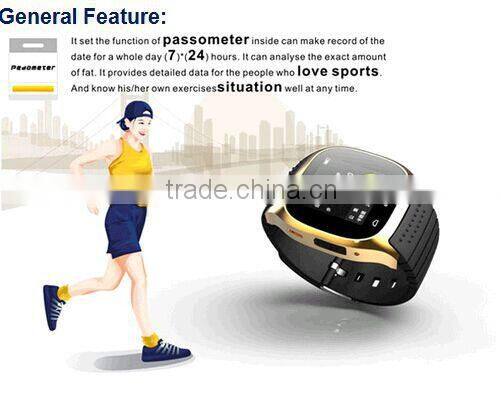 Anti-lost Android Smart Watch phone Smart Bluetooth sync Watch