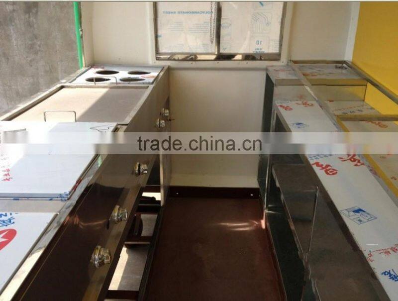 street fast food fruits mobile food cart fast food in the streets