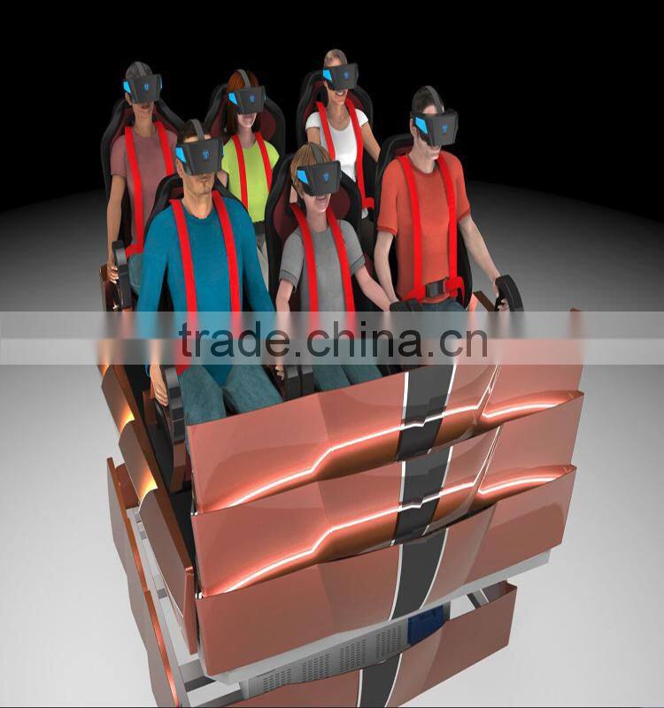 Sentron top sale in 2015 6 seats Virtual reality cinema goggles cinema simulator, 6 seats VR cinema, 6 seats vr simulator