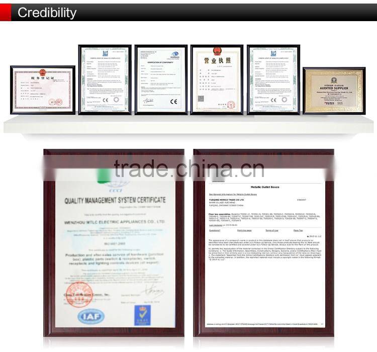 UL CUL listed 120V 20A 60HZ usb plug wall socket with USB charger