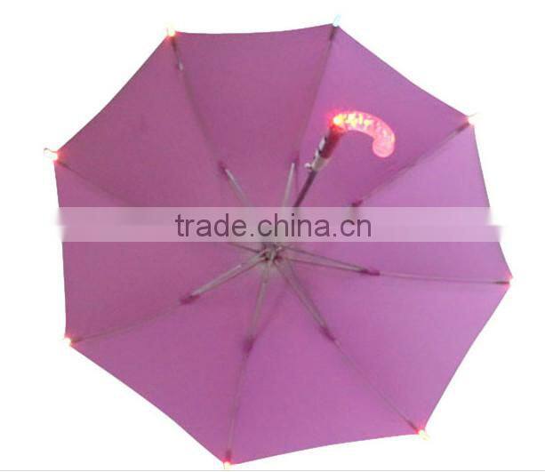 stick ultra handle led flashing light children umbrella