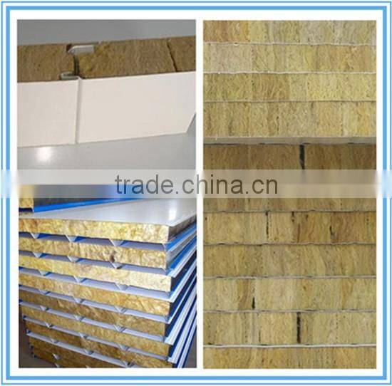 Color steel rock wool sandwich panel for sandwich panel house