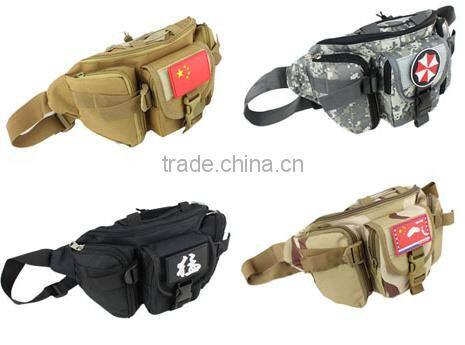 Factory Wholesale Multi-funtion Army tactical waist bag