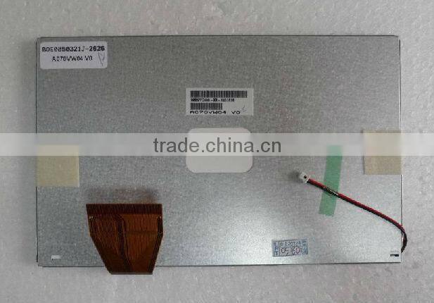 High quality ROHS standard display module lcd Brand New 7.0"TFT lcd display A070VW04 V0 LCD module
