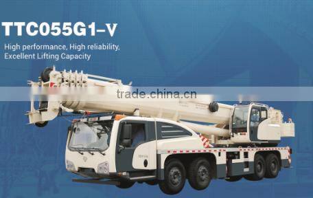 wheel crane 55Ton Best selling TTC055G1-V