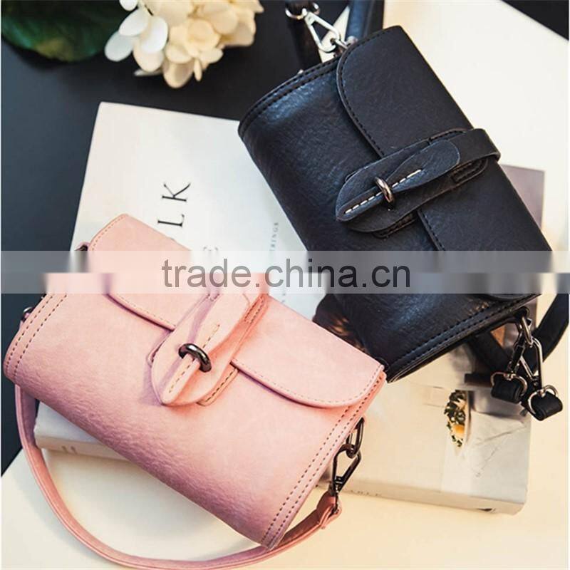 Korean fashion single shoulder pu leather crocodile lady women's shopping hand bag