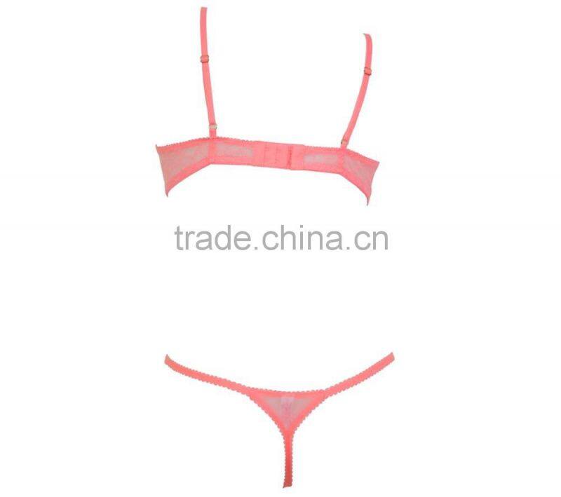 Sexy Lace Push up Bra and Panty New Design Ladies Lingerie