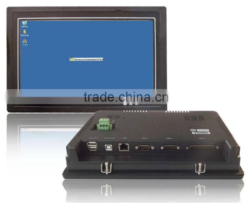 10.2 inch ARM based corte x A8 embedded low-power cpu WIN CE System industrial touch panel pc