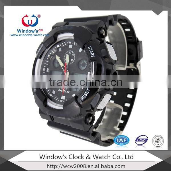 3atm water resistant analog Lcd watch