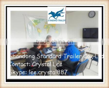 11m Gooseneck for 3 horse in double hot dip galvanized chassis