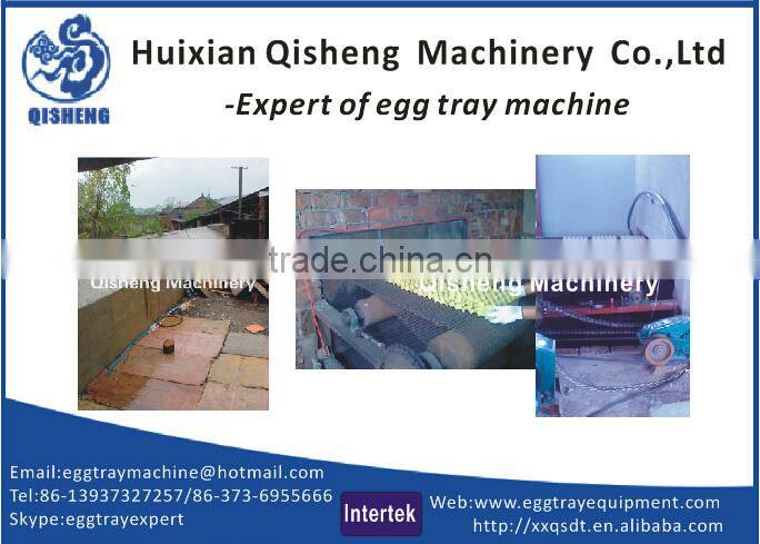 small automatic egg pallet making machine