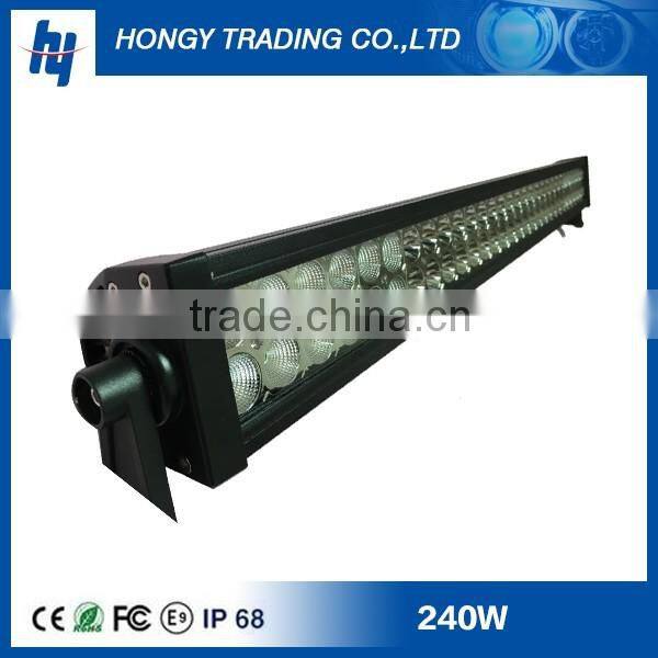 wholesale 42inch 240w led light bar, high lumen flood 240Watt led offroad light bar, high quality 40" 240W led light bar