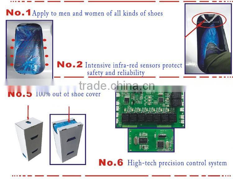 Factory price shoe cover dispenser machine fully automatic