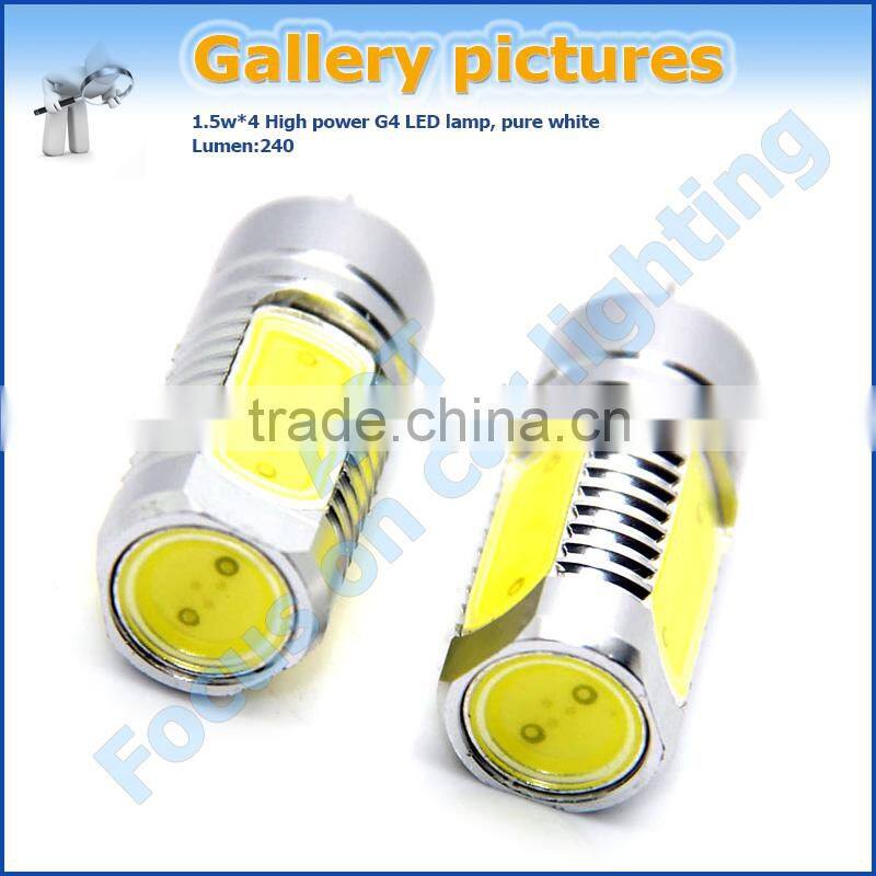 News! 6W G4 LED Light COB Spotlight lamp bulb Home Garden AC DC 12V super white