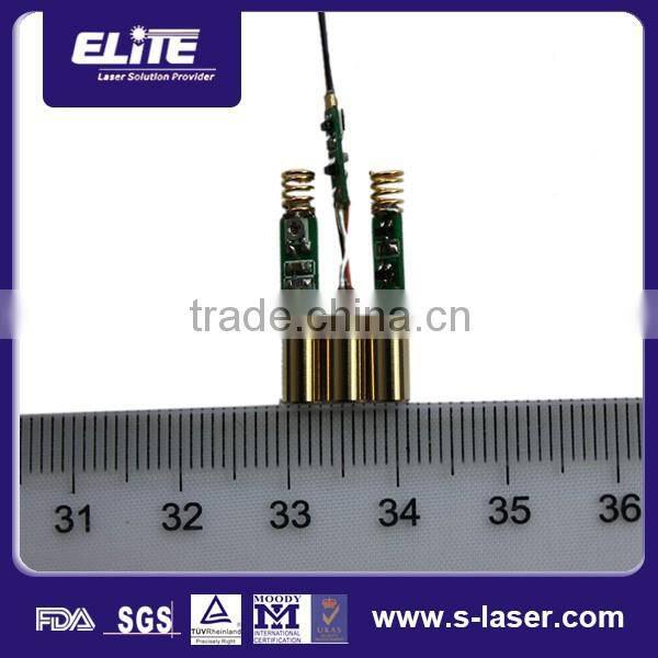 China alunimium anodized/brass diode laser,808nm laser diode module
