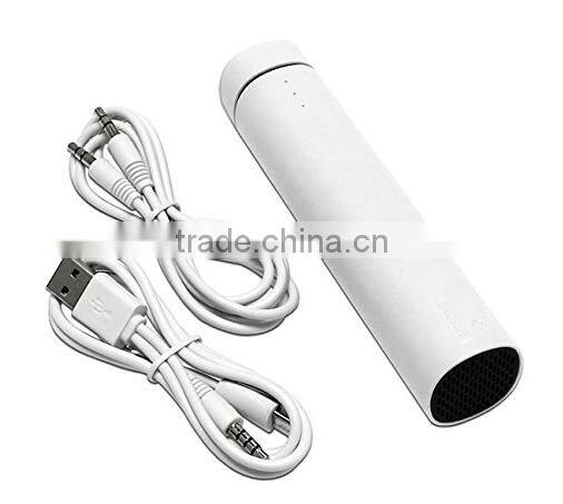 Portable Music Power Bank with Speaker when travelling or riding