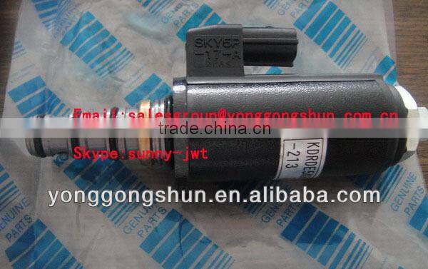 KOBELCO EXCAVATOR SK200-8 SK210LC-8 SK250-8 SK260LC-8 SK330-8 SK350LC-8 SOLEVOID VALVE