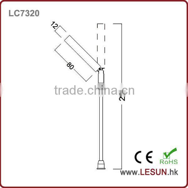 Factory price 2W 12V led showcase lights for jewelry store LC7320