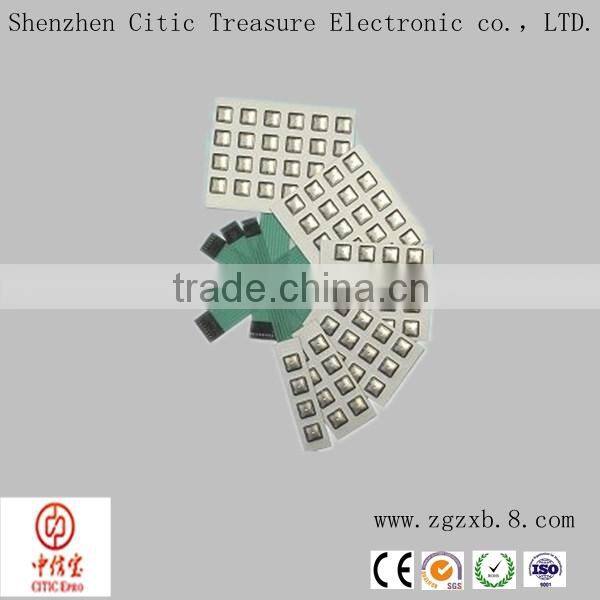 Custom carbon conductive printing flex pet circuit