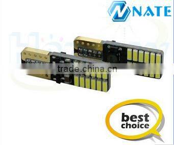 2015 Super bright car bulb t10 canbus led