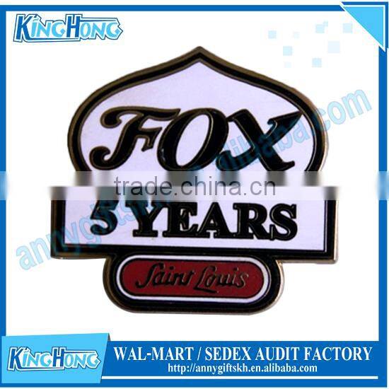 2015 Factory direct sales custom bulk metal pins badge