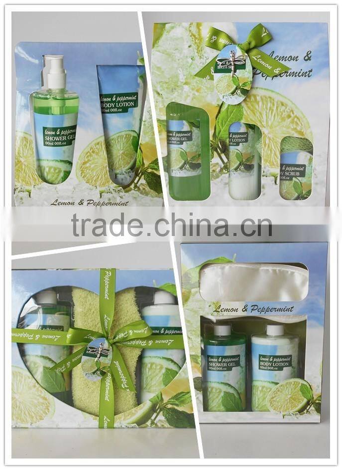 various of bath sets body lotion set