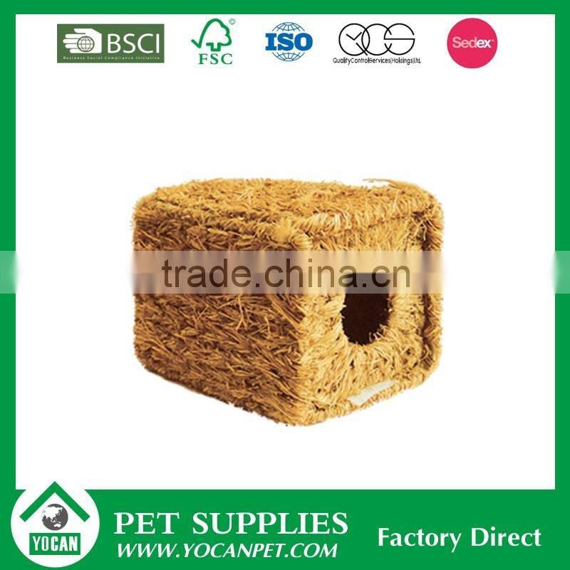 chinese live animals and pet grass hamster house