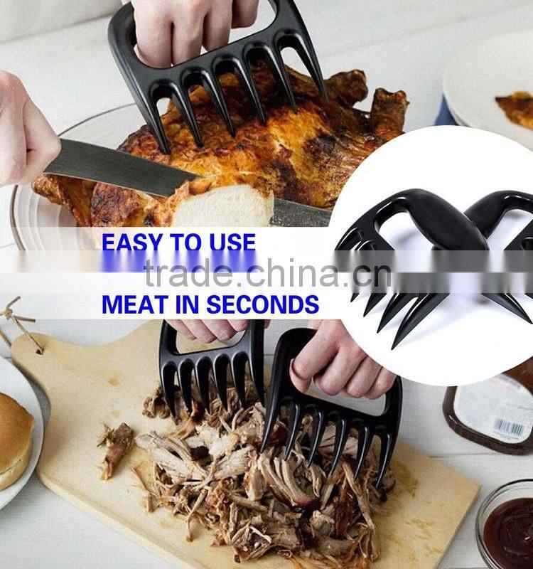 2016 New Arrival Food Grade Paws Pulled Pork Strongest BBQ Meat Fork Meat Claws