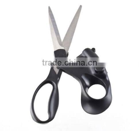 High quality straight fast laser guided fabric/paper scissors , sewing laser scissors