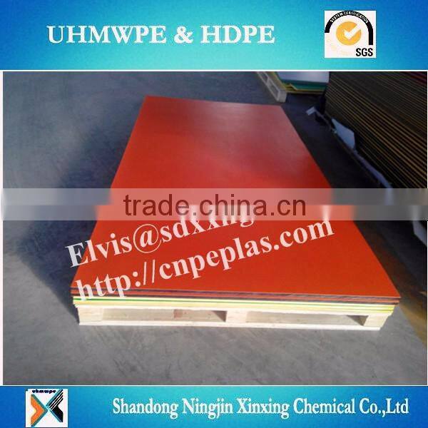 orange peel surface sheets/double color hdpe sheet/texture surface HDPE plastic sheet