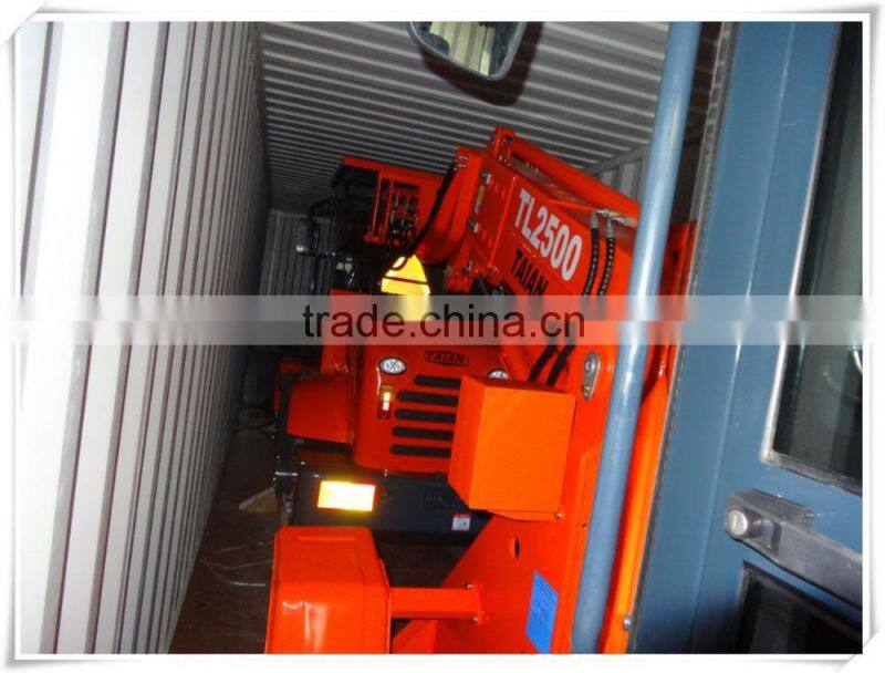 agircultural machine tractor TL2500 wheel tractor with front loader for sale