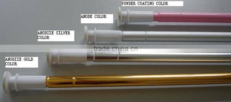 Bathroom products shower curtain rod