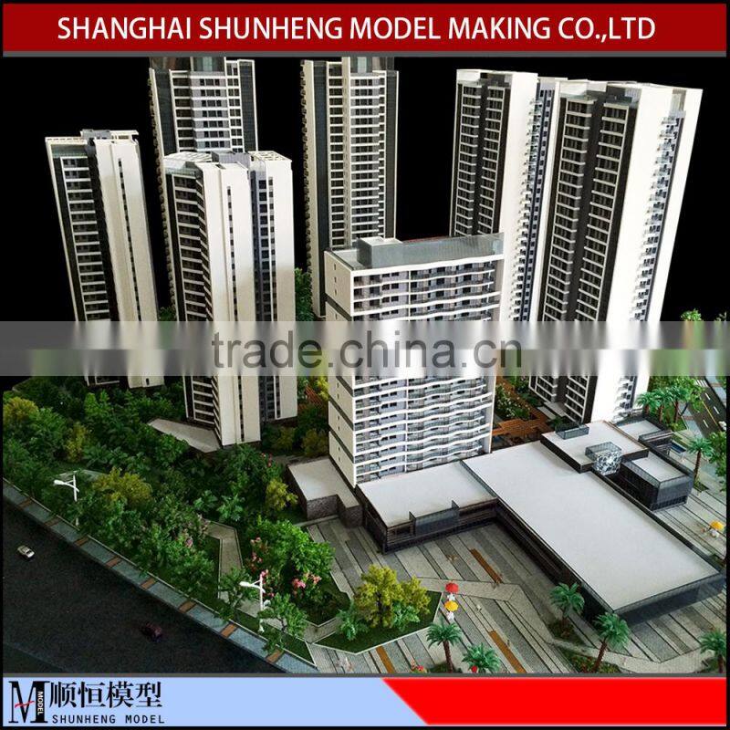 Residential Maquette construction building model/scale model making service