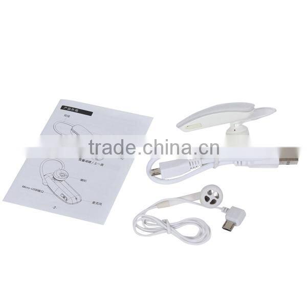 V4.0 Bluetooth mono headset wireless headphone with Mic