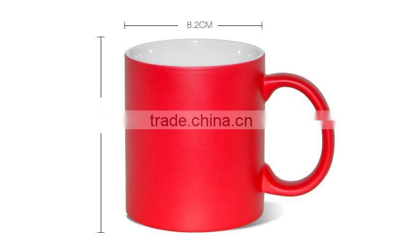 Wholesale blank sublimation full color change ceramic caneca sublimation products