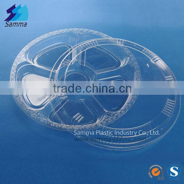 SM1-2101 Divided Sushi Box,Sushi Box,round sushi box