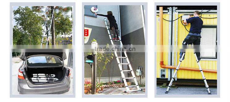 telescopic retractable step ladder with en131 ML-1001D