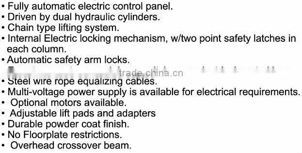 Torin BigRed 3 Ton 2 Post Vehicle Lift
