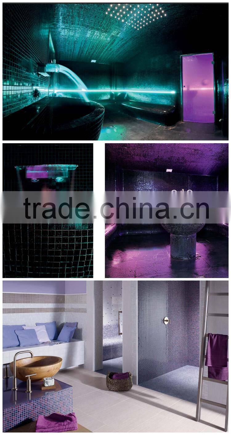 Wellness and spa area waterproof solution