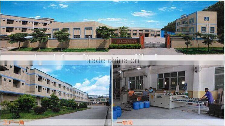 High quality glossy panel material sliding door wardrobe with mirror