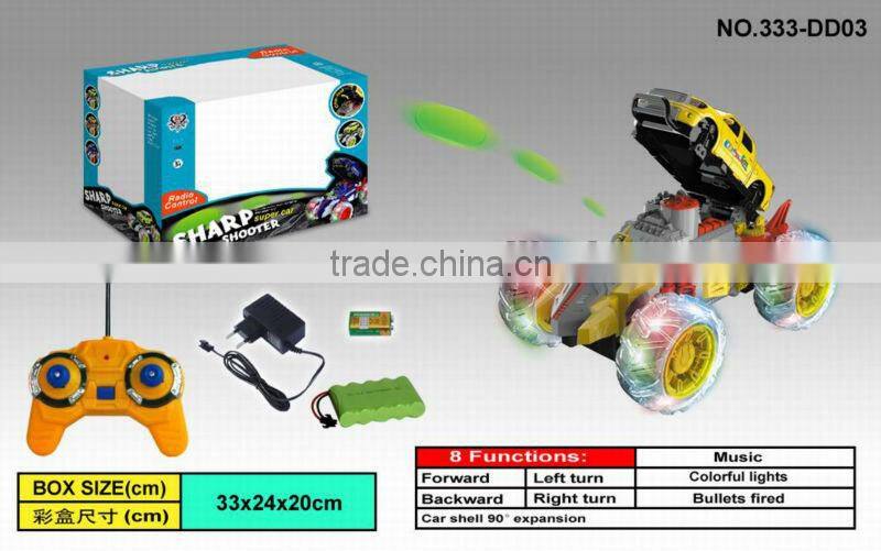 2013 NEW! 8 function bubble rc car PAF333-SS03