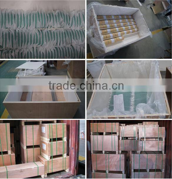 4mm, 5mm beveled glass pieces, beveled clear float glass with safety polished edge