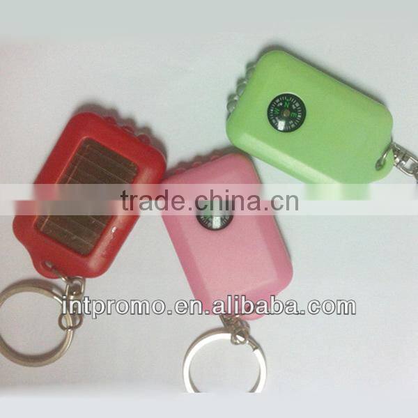 solar keychain cheap Led Flashlight