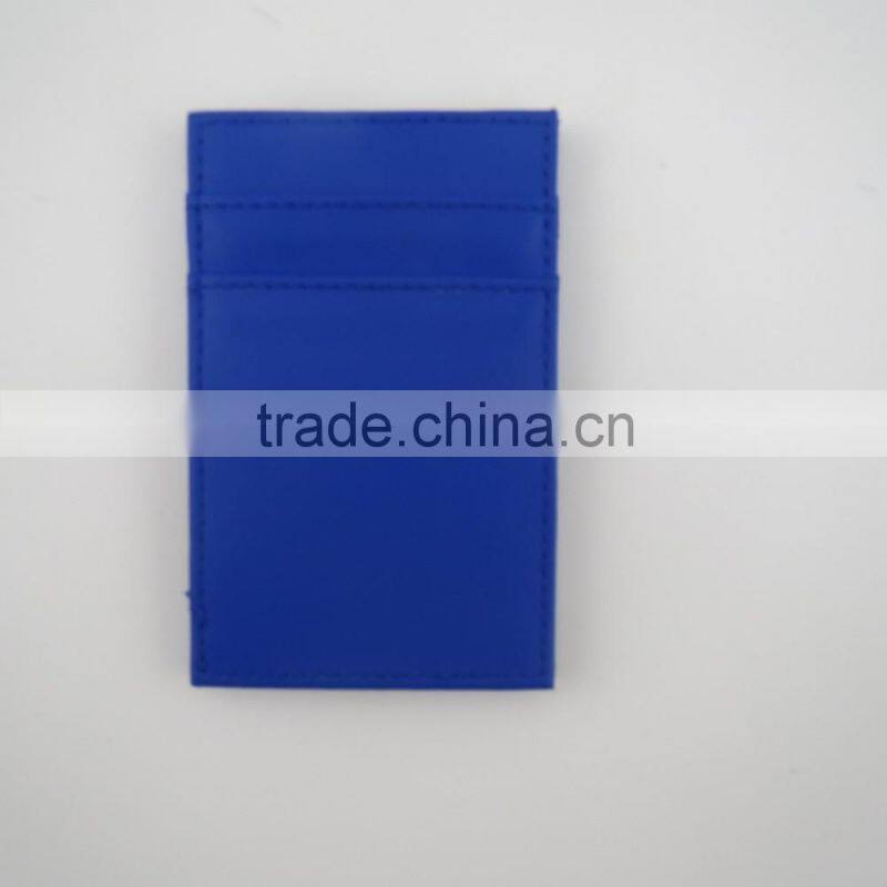 Plaro cheap leather id card case, leather playing card case